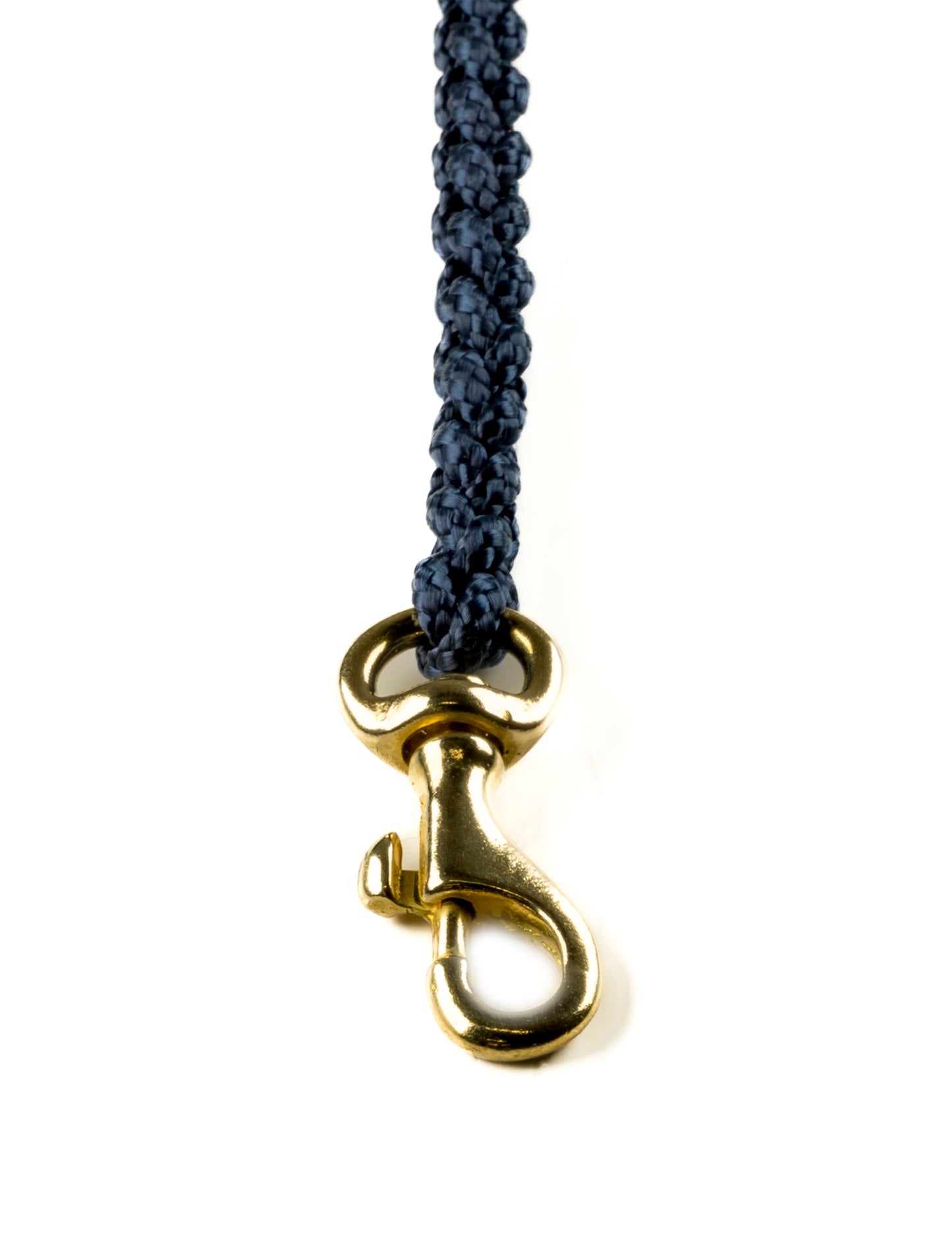 Touch of Leather Hundeleine - Marineblau
