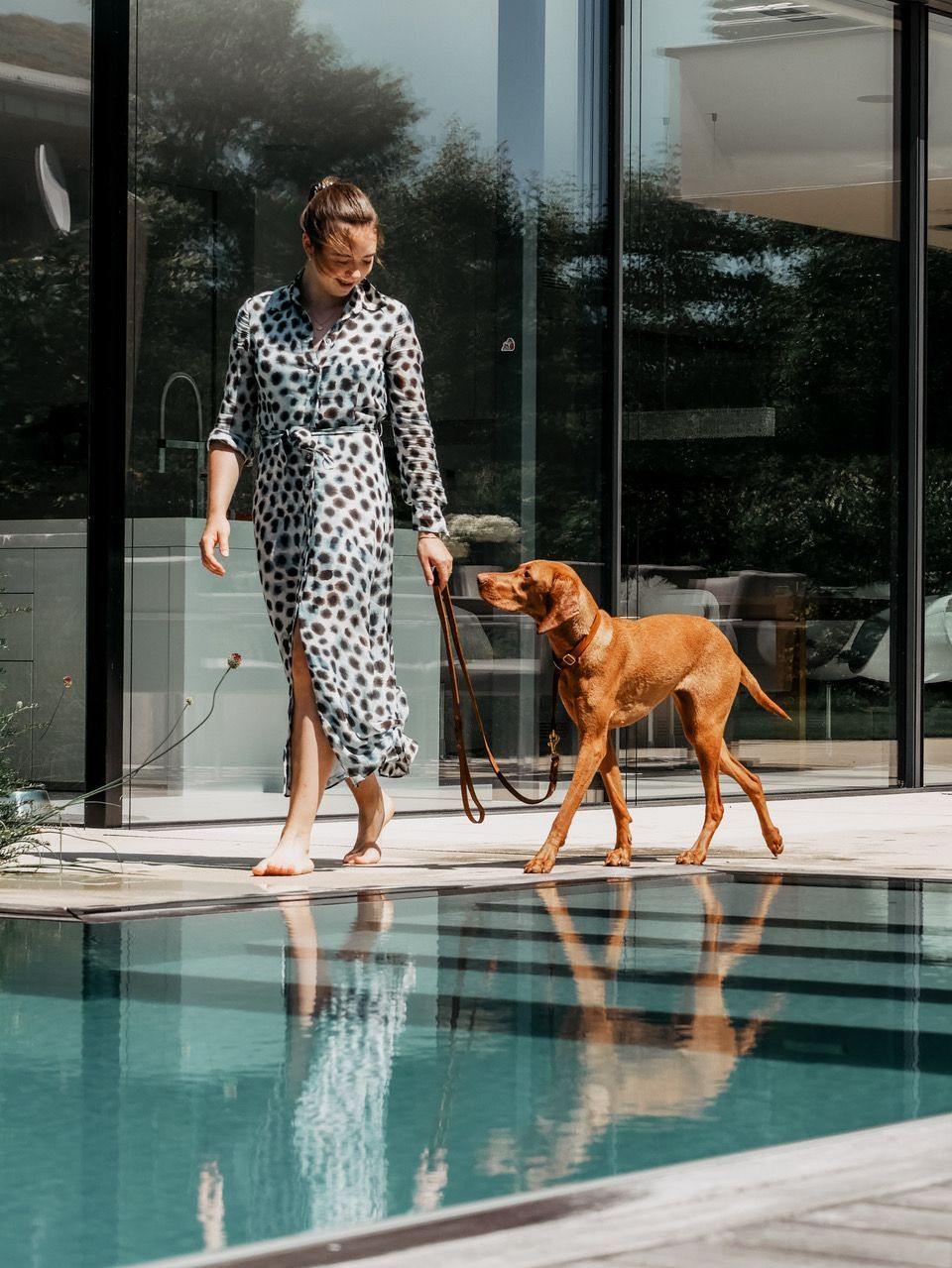 Collier pour chien Butter Leather Retriever - Cognac Sahara