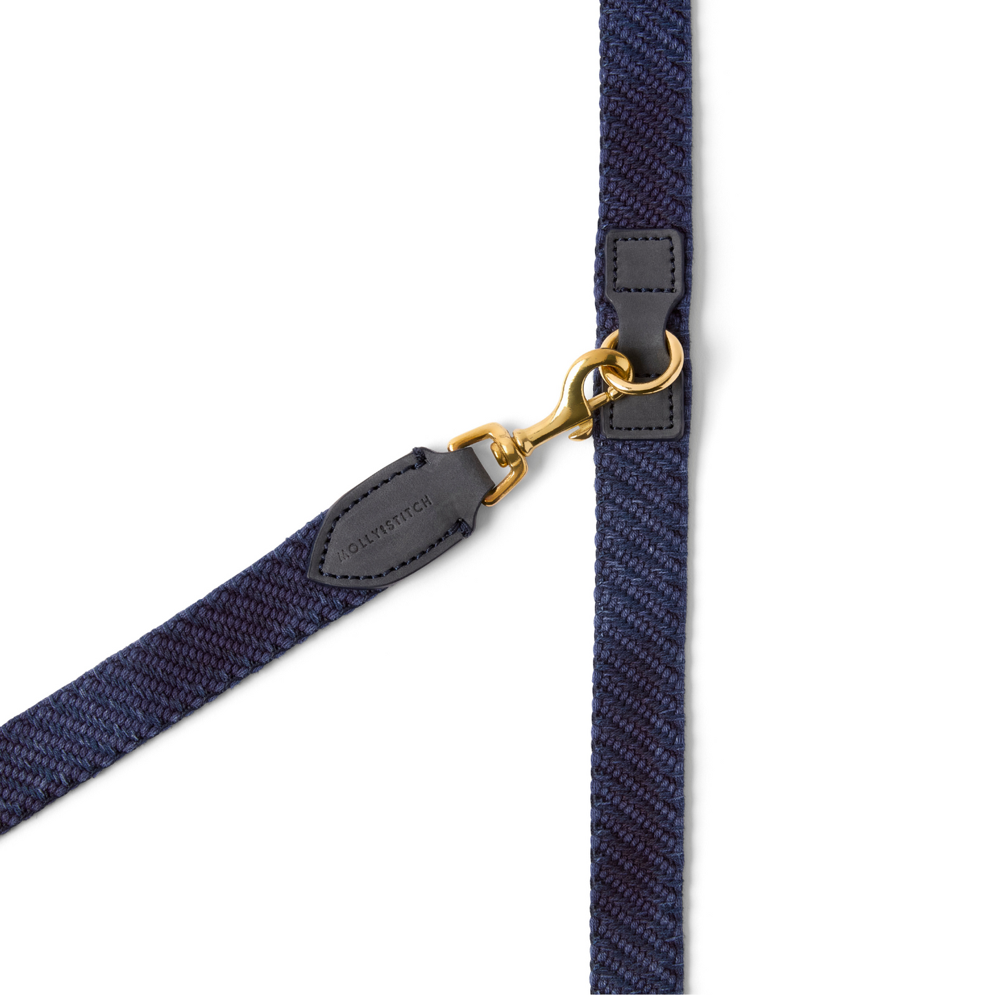 Serrana 3x Adjustable Dog Leash - Denim