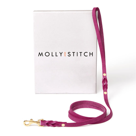 Laisse pour chien Butter Leather City - Flamingo