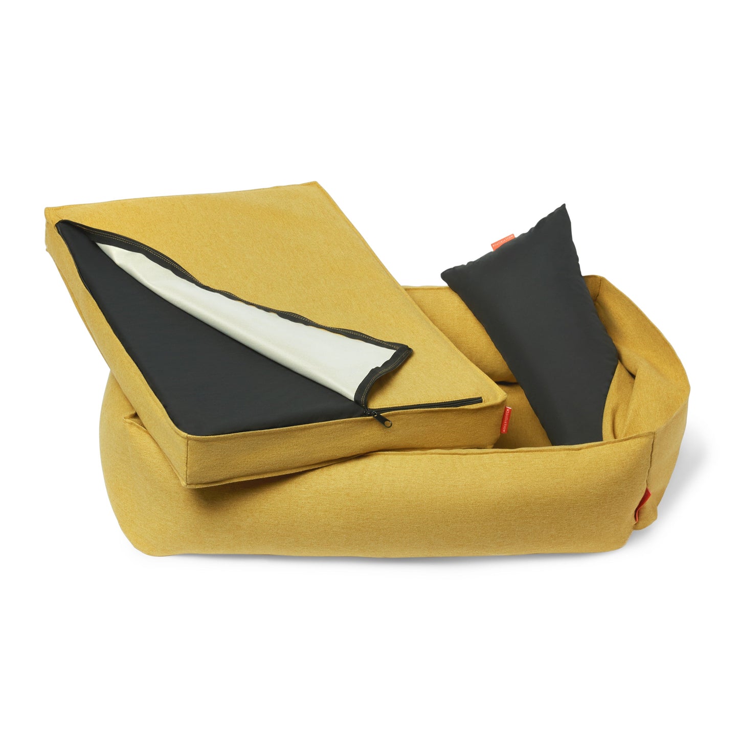 Coussin pour chien Alpine - Moutarde