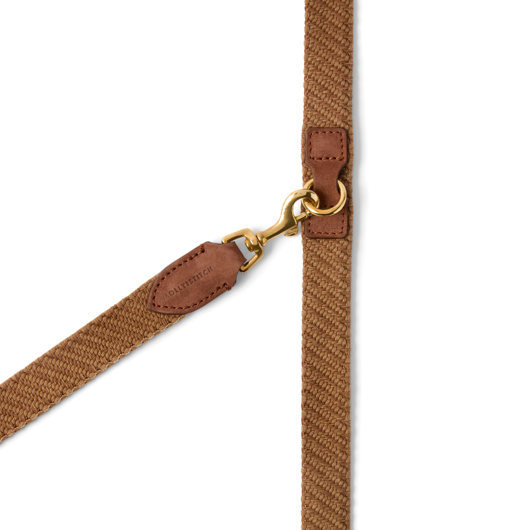 Serrana 3x Adjustable Dog Leash - Whiskey