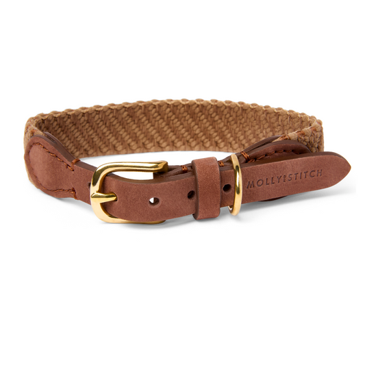 Serrana Dog Collar - Whiskey