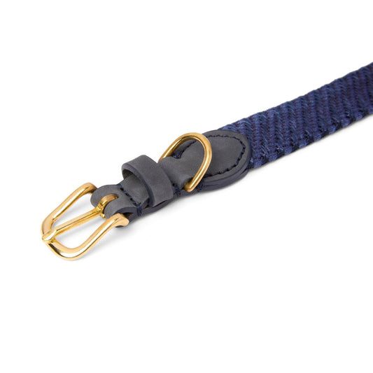 Serrana Dog Collar - Denim