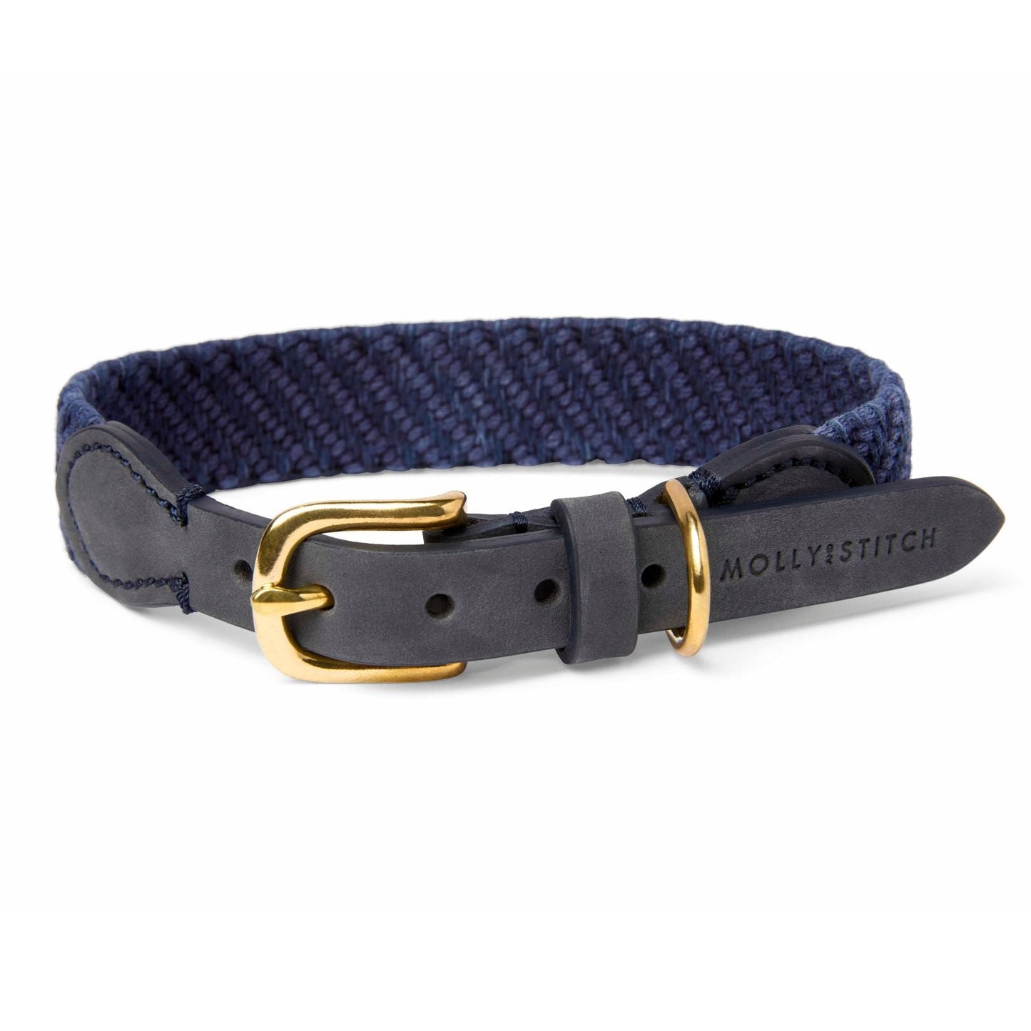 Serrana Dog Collar - Denim