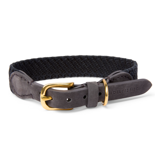 Serrana Dog Collar - Midnight
