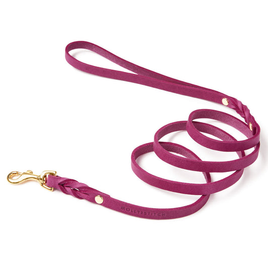 Laisse pour chien Butter Leather City - Flamingo