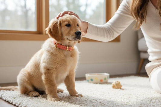 Butter Leather Dog Collar - Coral Pink