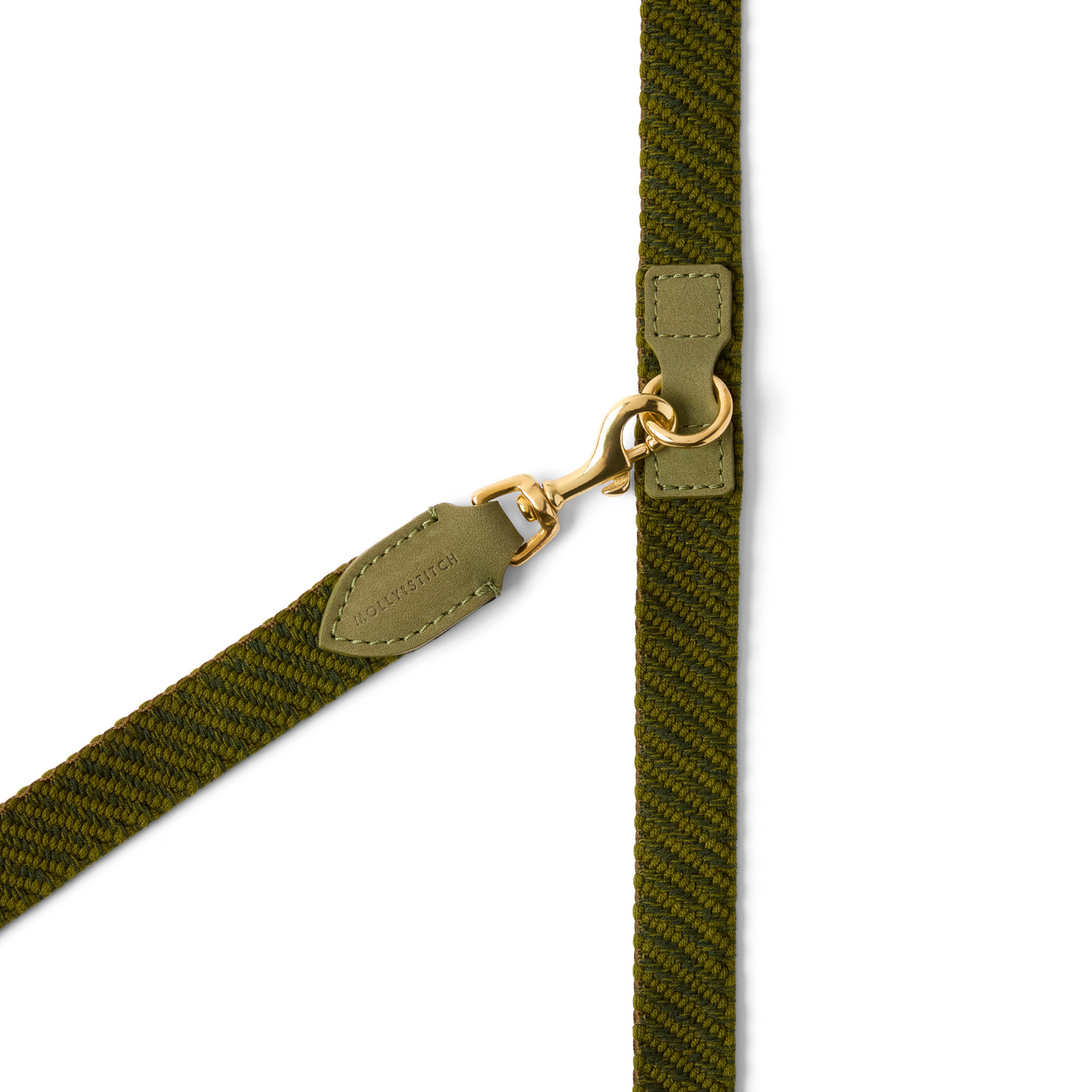 Serrana 3x Adjustable Dog Leash - Moss