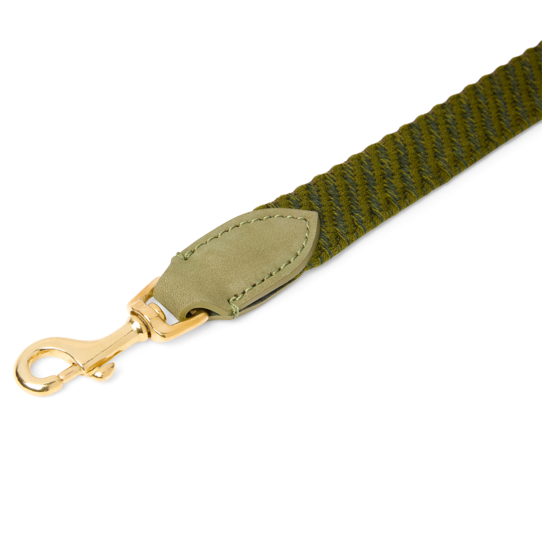 Serrana City Dog Leash - Moss