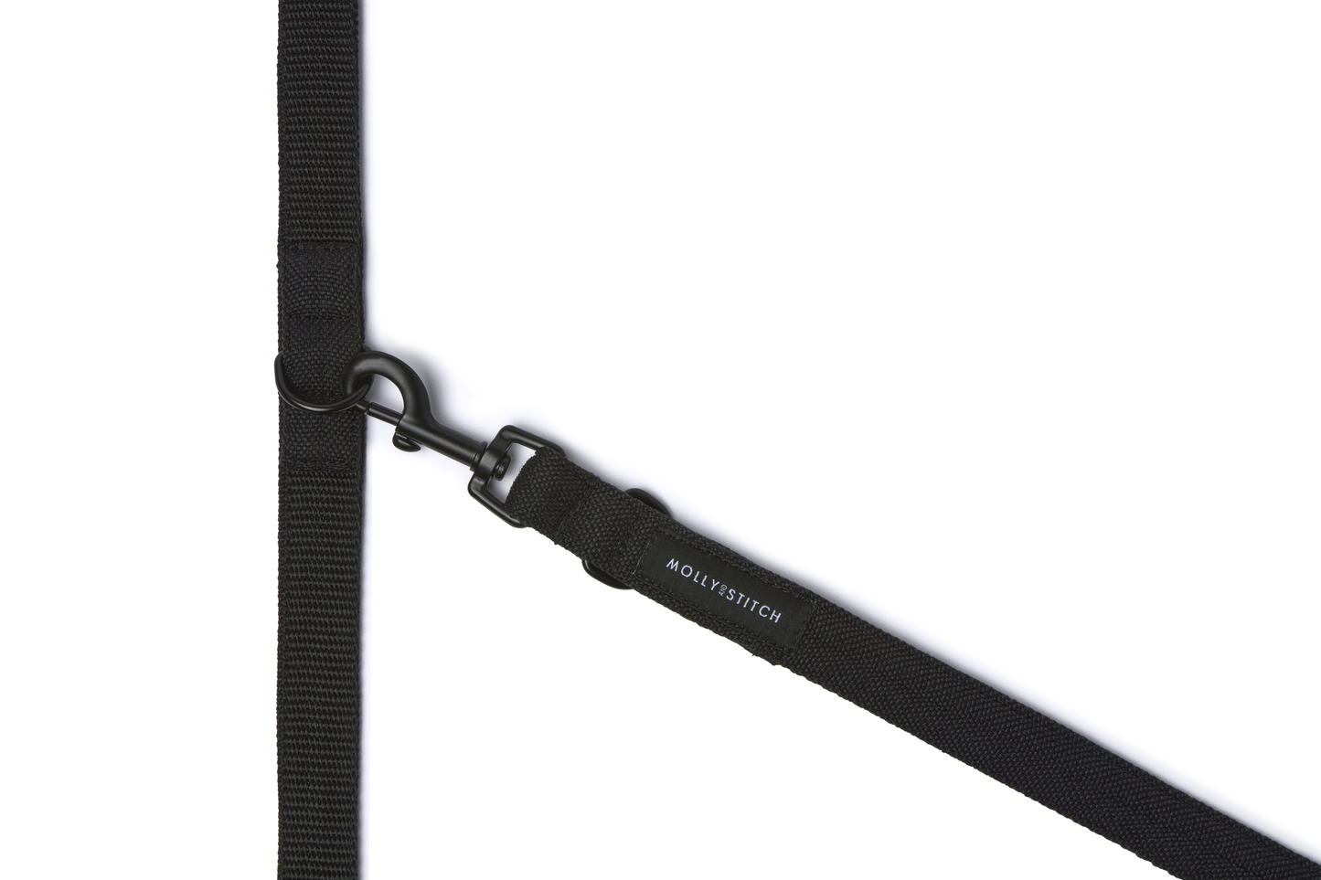 Soft Rock Adjustable Leash - Black