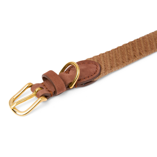 Serrana Dog Collar - Whiskey